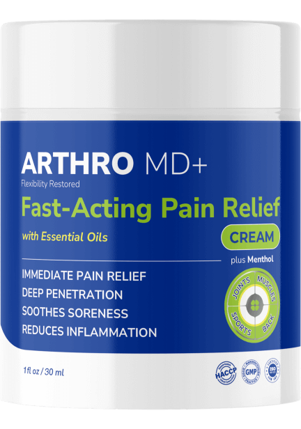 ArthroMD+ joint support cream bottle